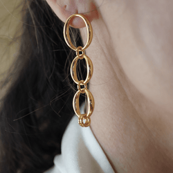 Large Zoe Earring Jewelry Bayou with Love 