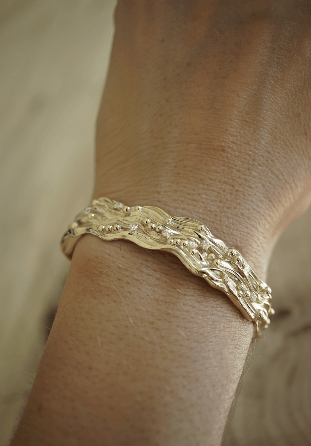 The Large Diamond Rio Cuff Jewelry Bayou with Love
