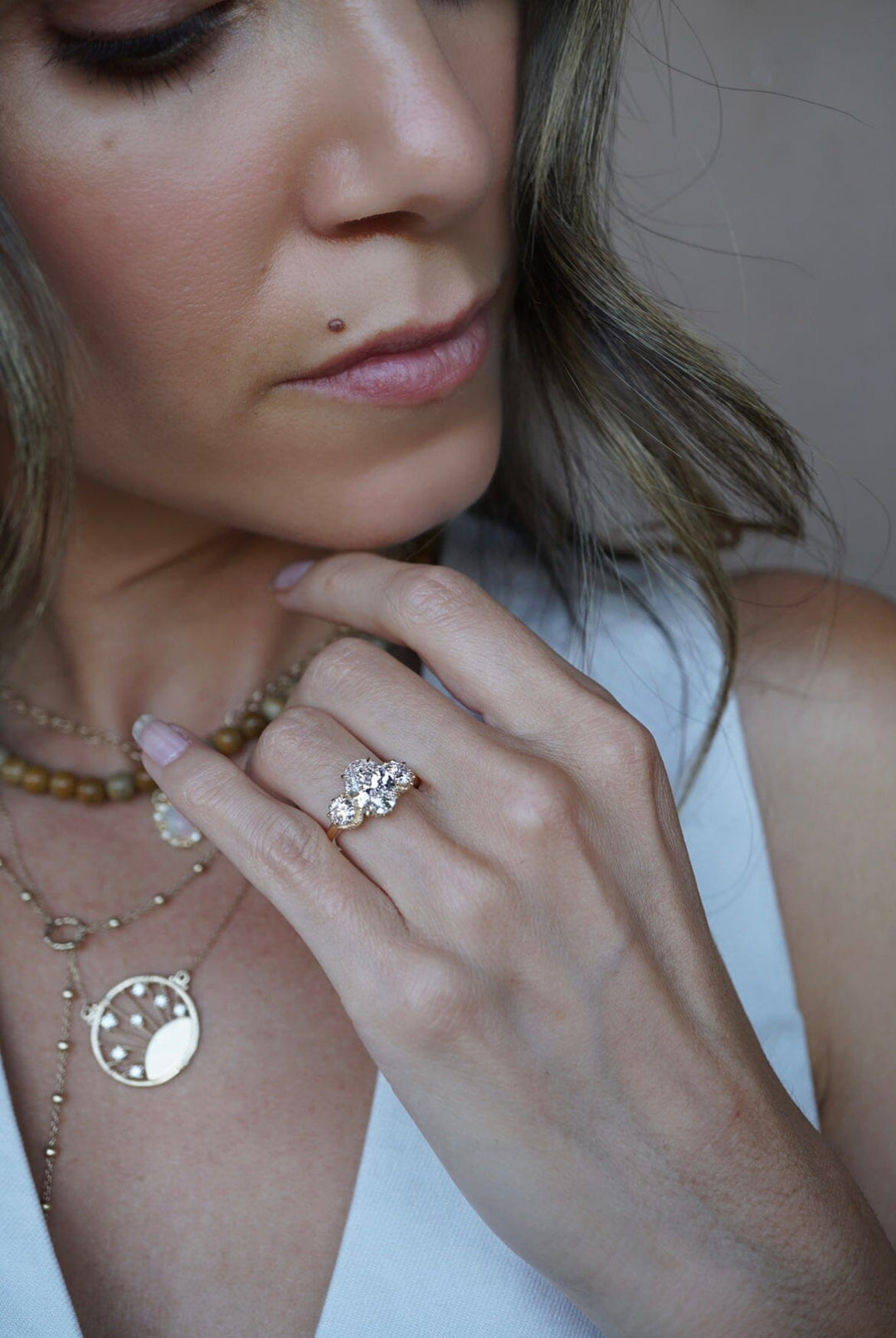 The Daphne Bridal Jewelry Bayou with Love