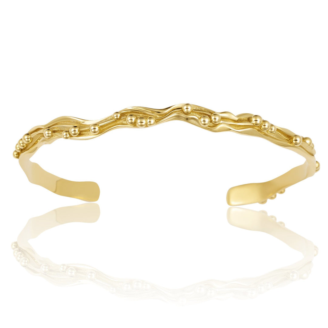 The Golden Rio Cuff Jewelry Bayou with Love