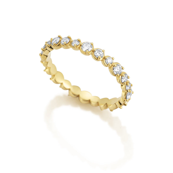 ROUND DIAMOND BAND Bridal Jewelry Bayou with Love
