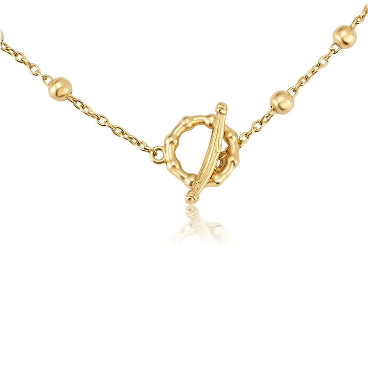 The Beaded Solar Charm Necklace Jewelry Bayou with Love