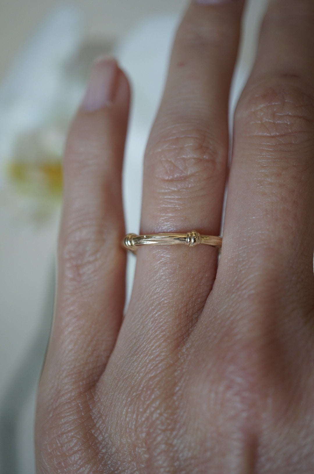 Signature Rattan Band Bridal Jewelry Bayou with Love
