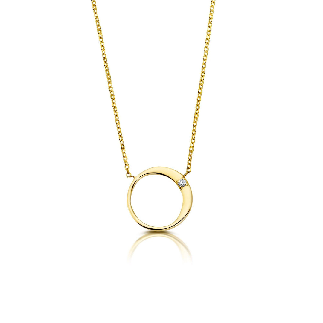 North Star Lunar Necklace Jewelry Bayou with Love