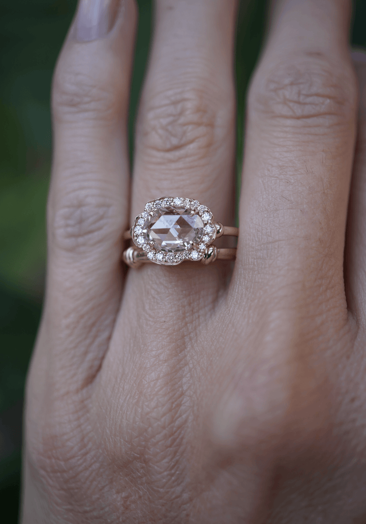 Signature Rattan Band Bridal Jewelry Bayou with Love