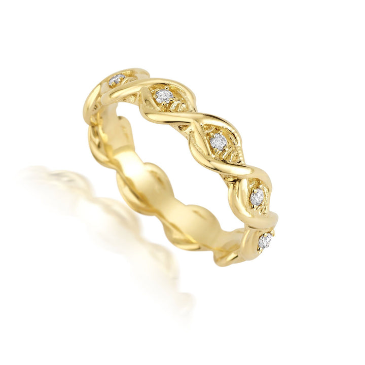 The Diamond Audrey Bridal Jewelry Bayou with Love