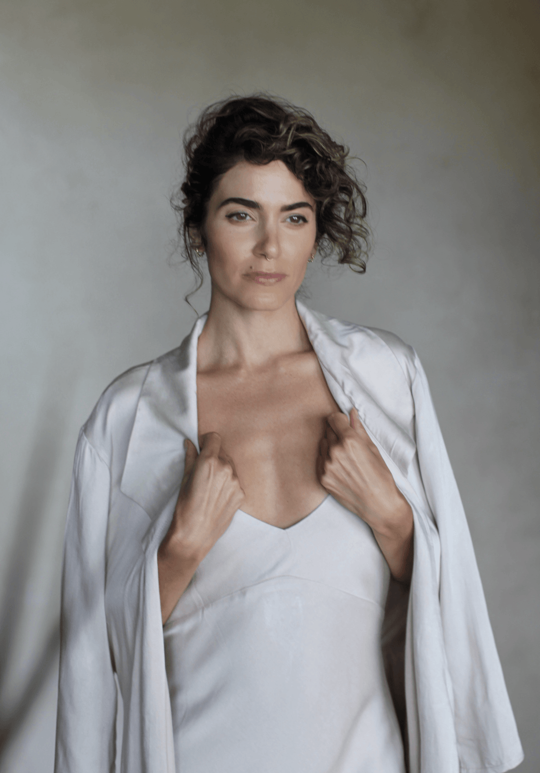 Cream Modal Robe Apparel Bayou with Love