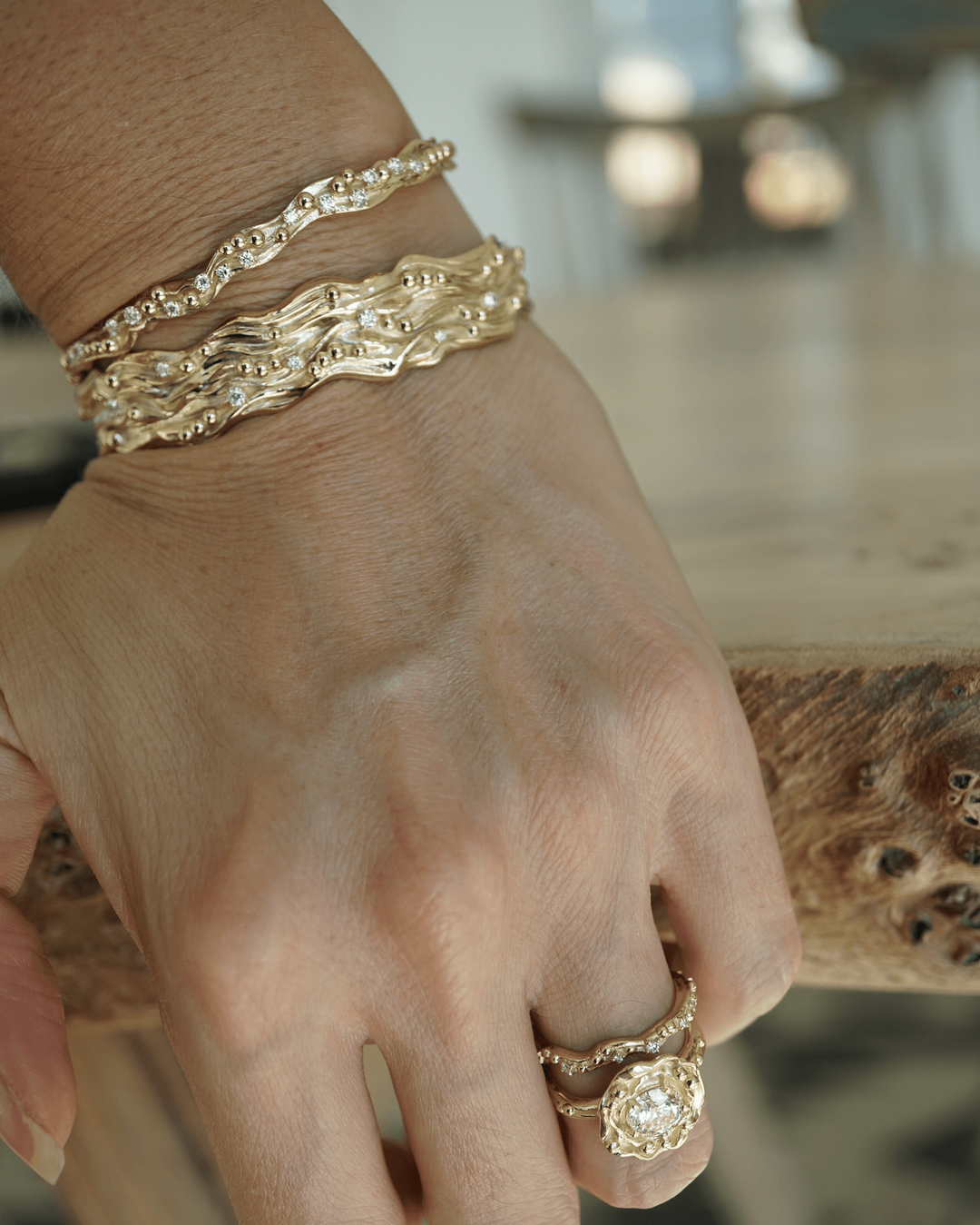 The Diamond Rio Cuff Jewelry Bayou with Love