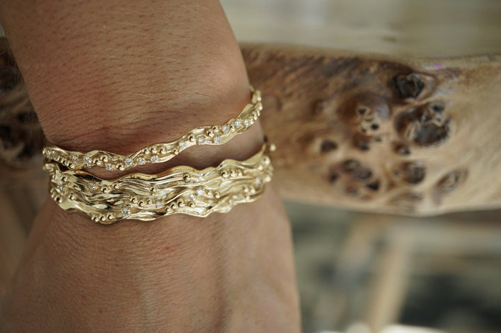The Large Diamond Rio Cuff Jewelry Bayou with Love