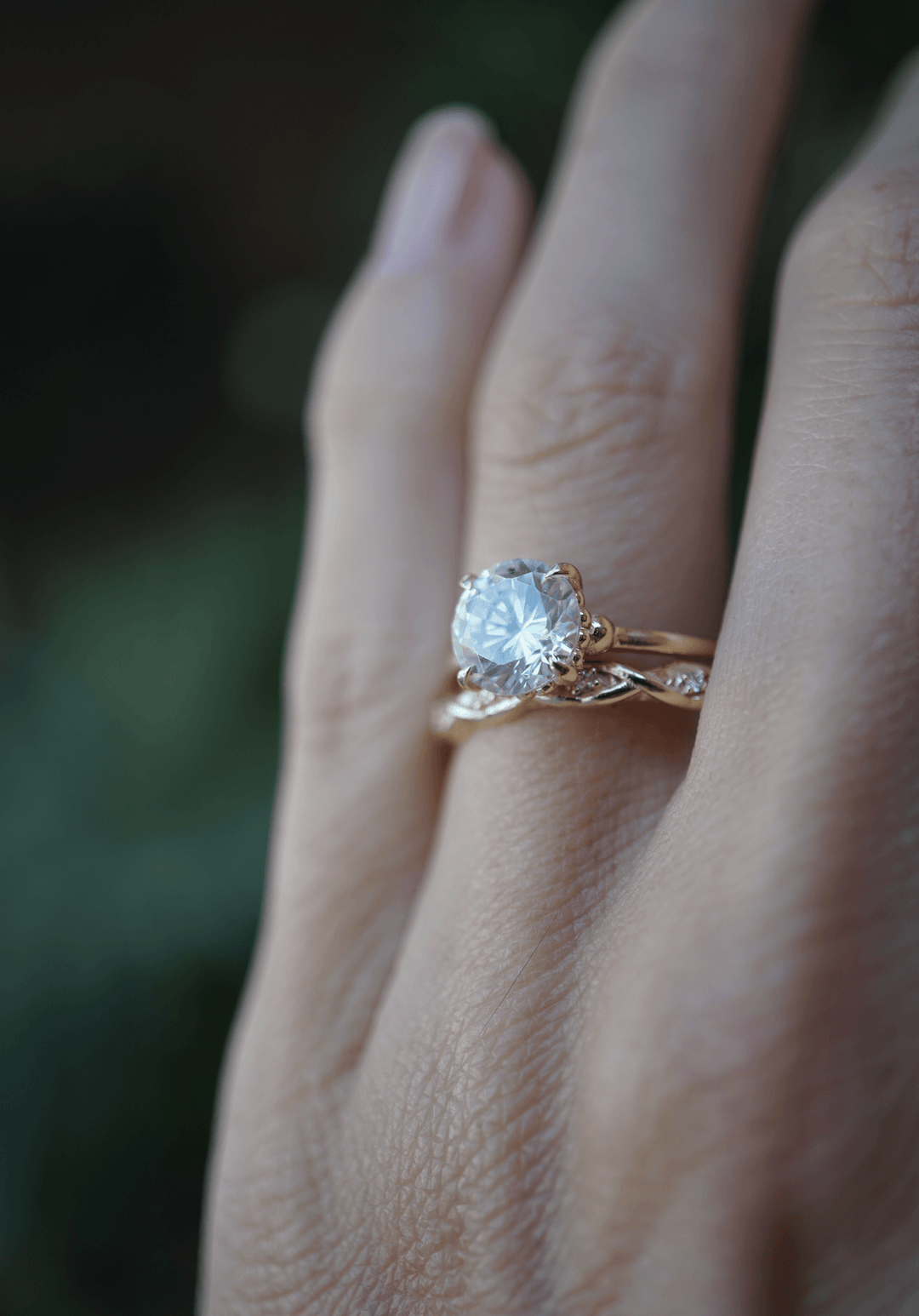 The Mini Diamond Audrey Bridal Jewelry Bayou with Love