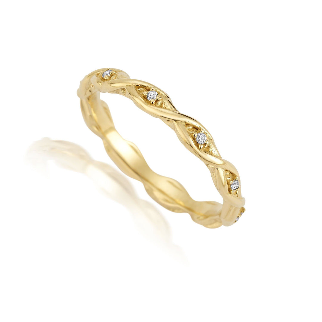The Mini Diamond Audrey Bridal Jewelry Bayou with Love