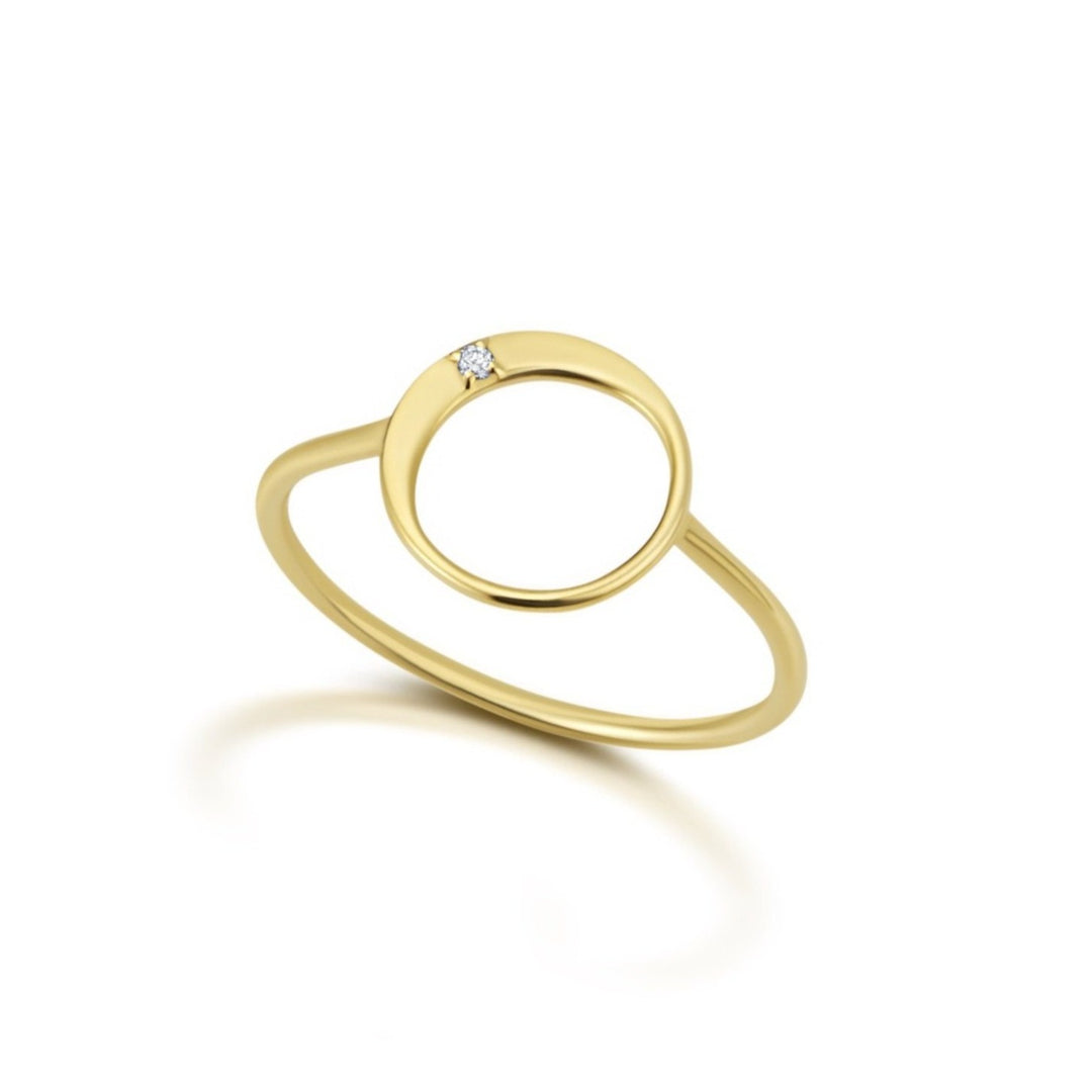 North Star Lunar Ring Jewelry Bayou with Love