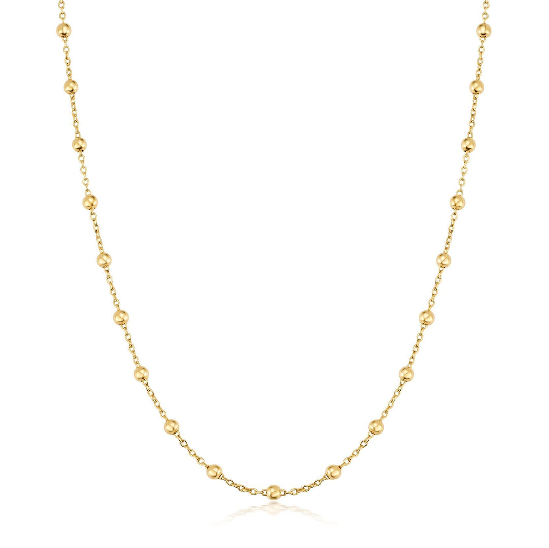 The Beaded Solar Charm Necklace Jewelry Bayou with Love