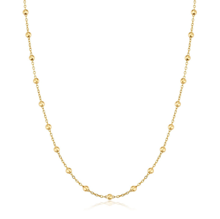 The Beaded Solar Charm Necklace Jewelry Bayou with Love