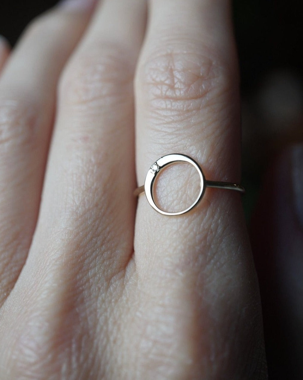 North Star Lunar Ring Bayou with Love
