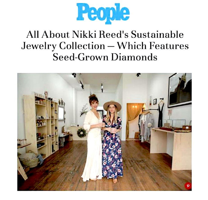 People | All about Nikki Reed's Sustainable jewelry collection - which features seed-grown diamonds