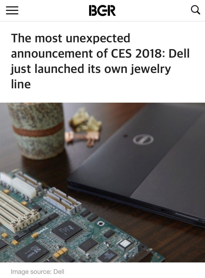 BGR | The most unexpected announcement of CES 2018: Dell just launched its own jewelry line