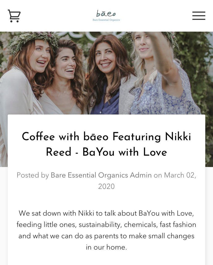 bāeo | Coffee featuring Nikki Reed