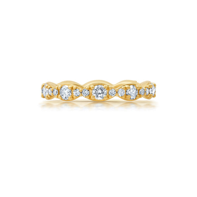 BWLV_R1065 Diamond Band Bridal Jewelry Bayou with Love 