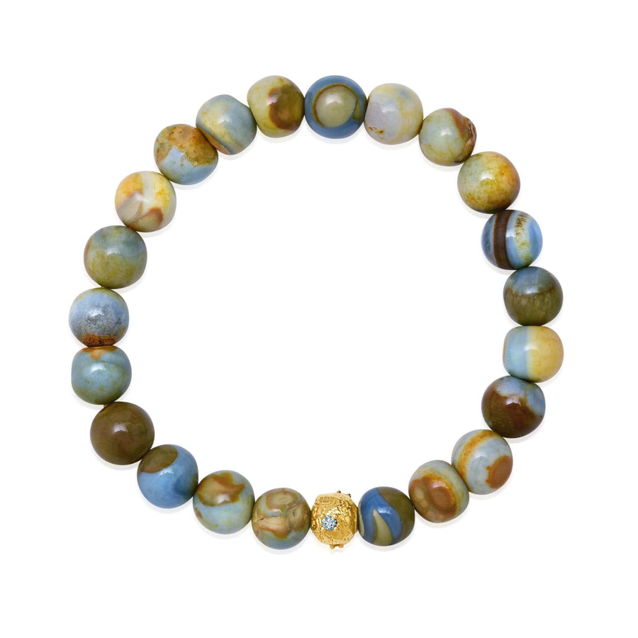 Moonscape Blue Opal Bracelet Jewelry Bayou with Love 