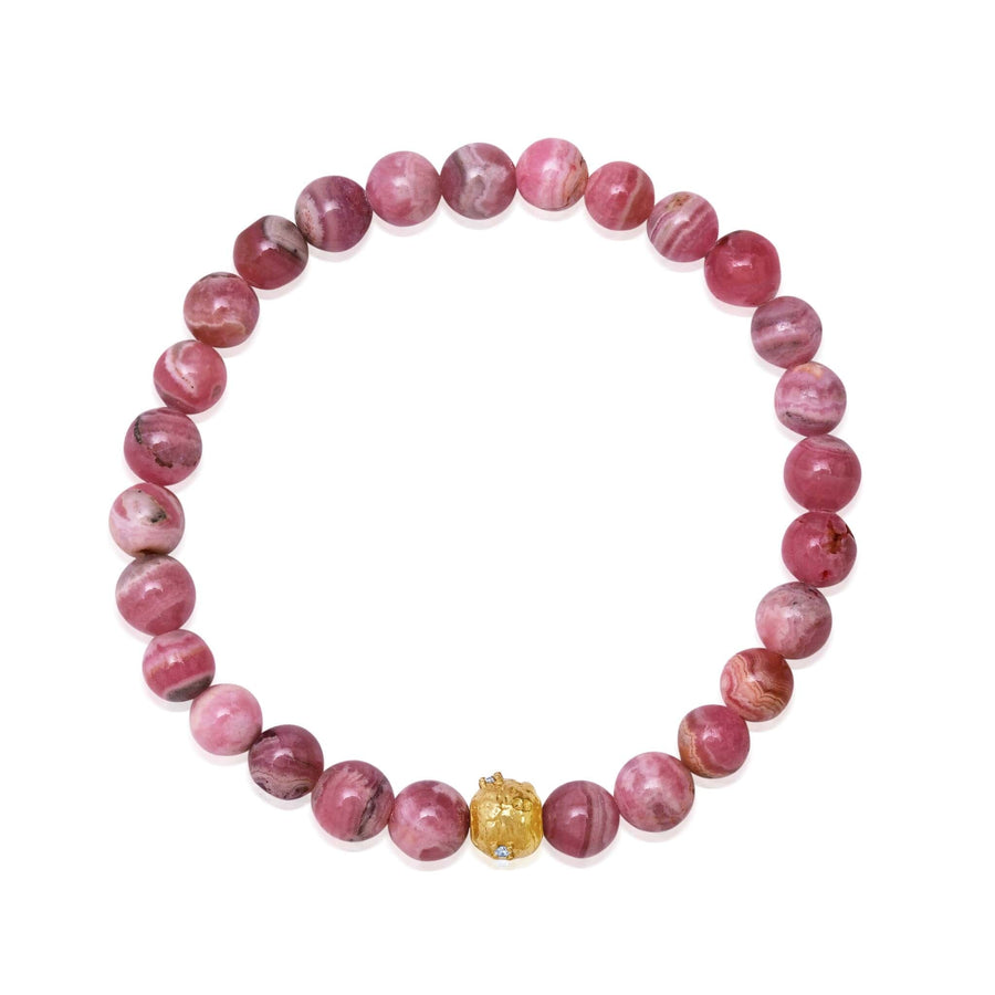 Moonscape Rhodochrosite Bracelet Jewelry Bayou with Love 