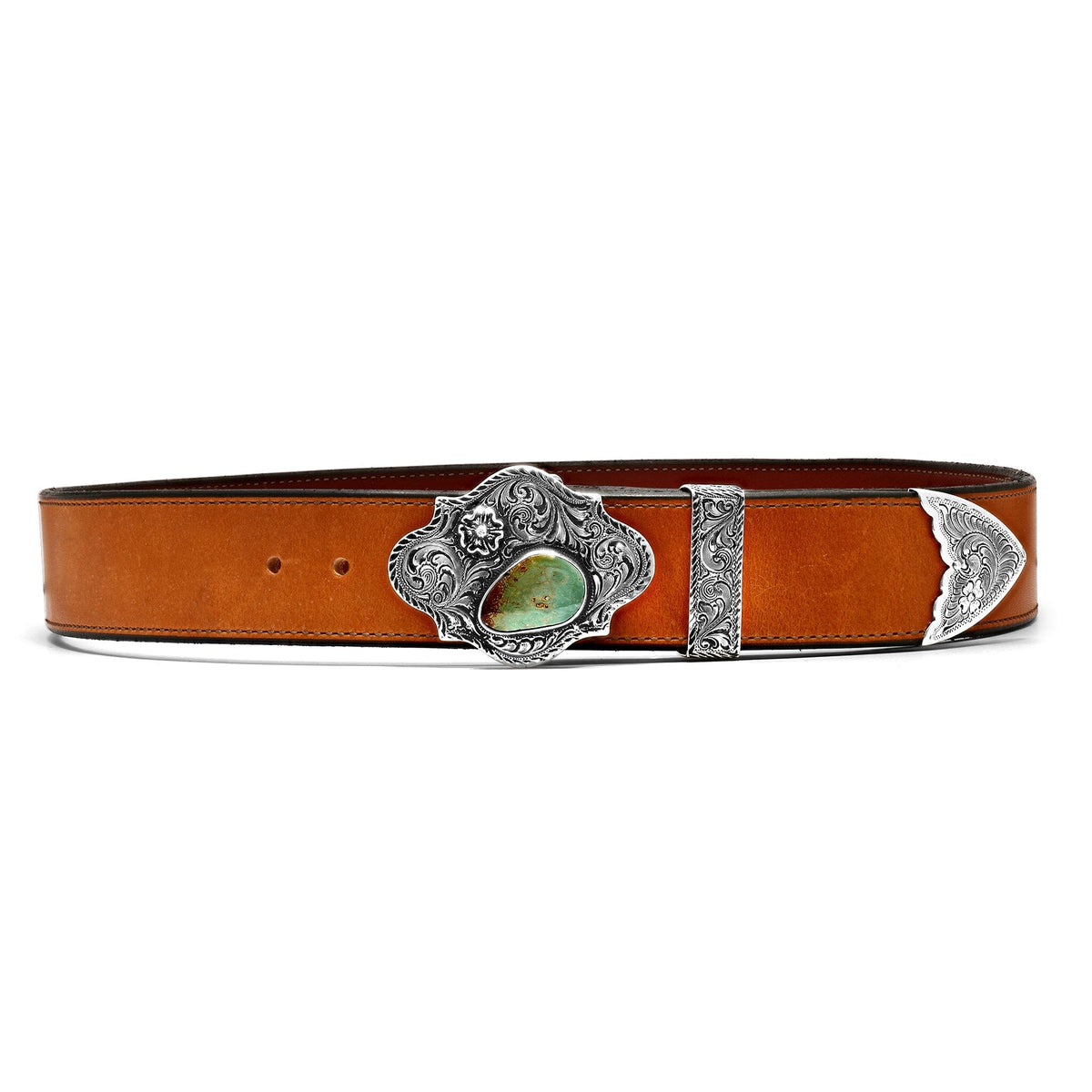 Flower Turquoise Belt – Bayou with Love display picture 2