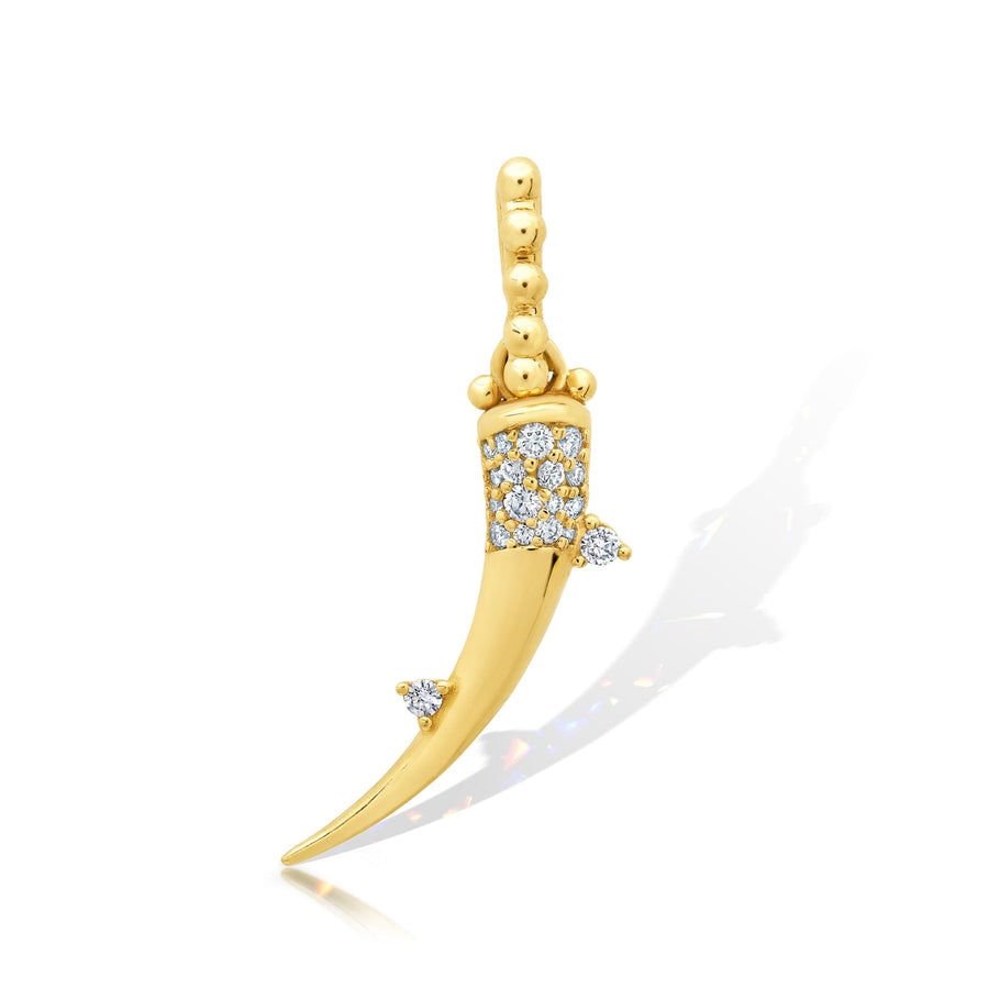 59 Diamond Pavé Tusk Charm Jewelry Bayou with Love 