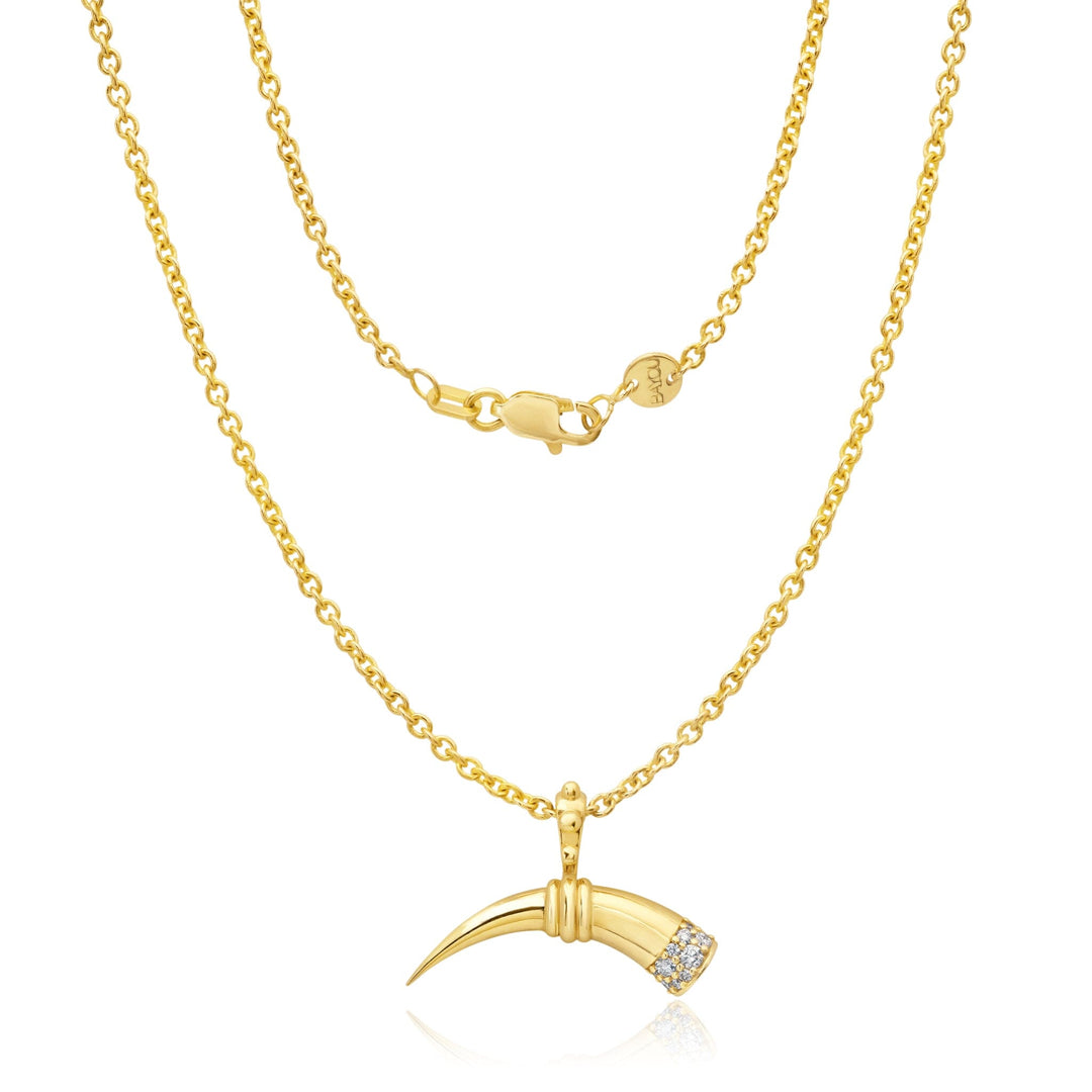 61 Diamond Tusk Necklace Jewelry Bayou with Love 