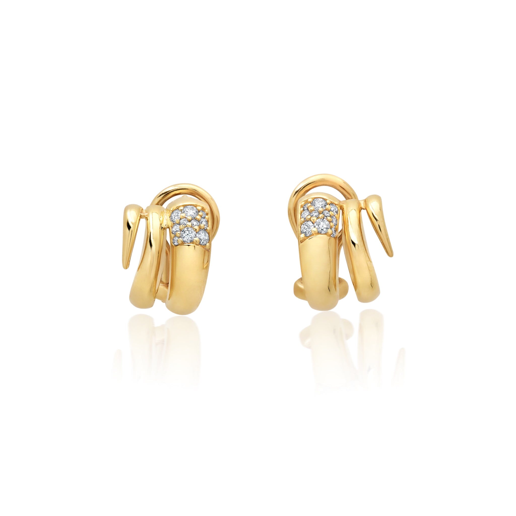 Diamond Tusk Earrings – Bayou with Love