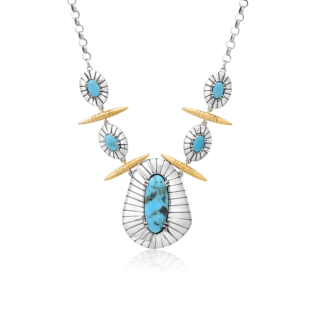 Large Limpet Turquoise Necklace Jewelry Bayou with Love 