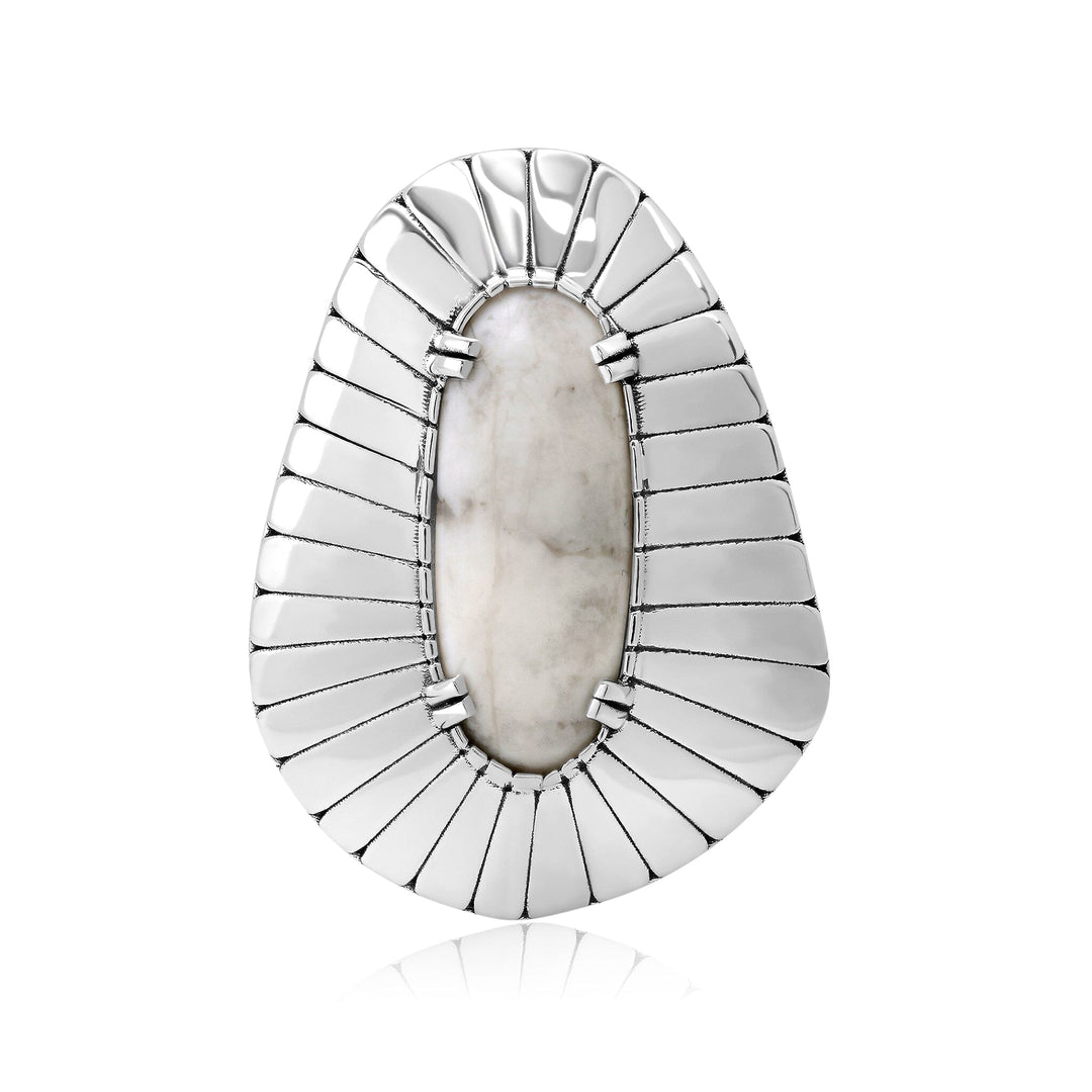 Limpet Magnesite Ring Jewelry Bayou with Love 