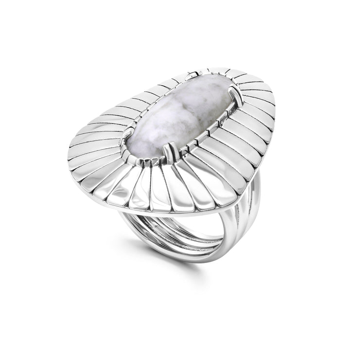 Limpet Magnesite Ring Jewelry Bayou with Love 