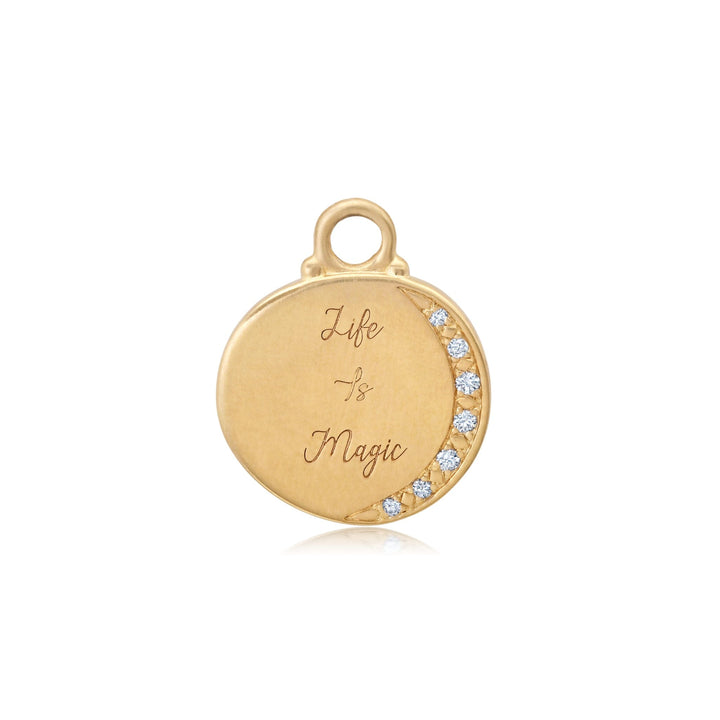 Inspirational Phrase Disk Charm Jewelry Bayou with Love 