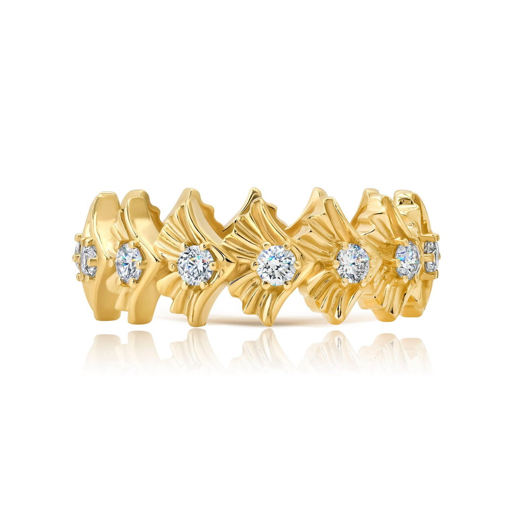 Fan Shell Ring Jewelry Bayou with Love 