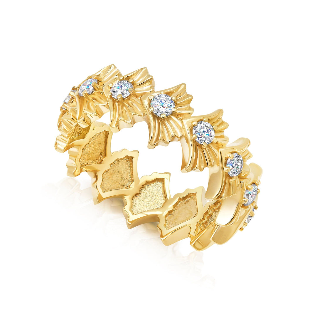 Fan Shell Ring Jewelry Bayou with Love 