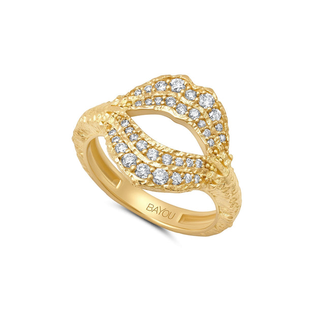 20Bayou Kiss Diamond Ring Jewelry Bayou with Love 