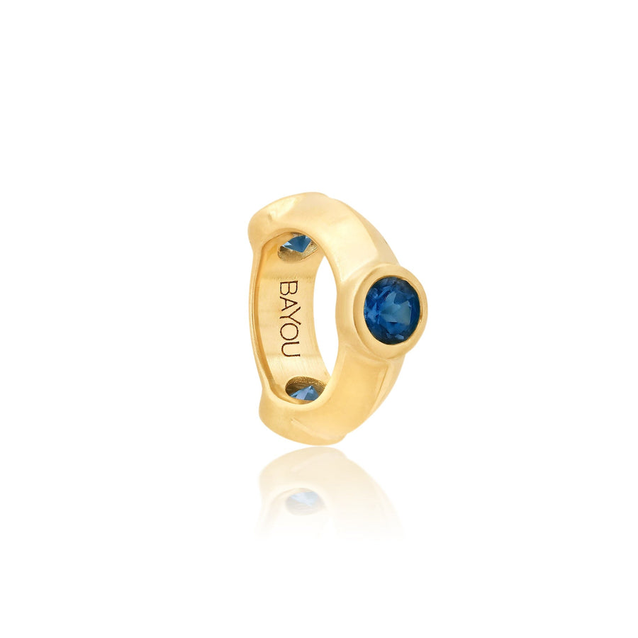 Blue Topaz Mini Birthstone Charm Jewelry Bayou with Love 