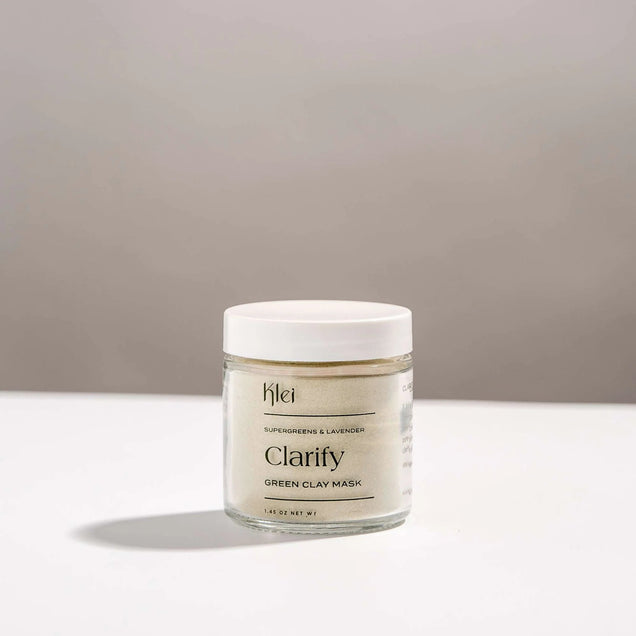 Clarify SuperGreens & Lavender Green Clay Mask Beauty Klei 