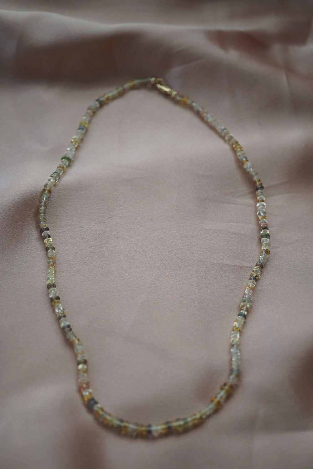 Yellow Sapphire Neclace Jewelry Bayou with Love 
