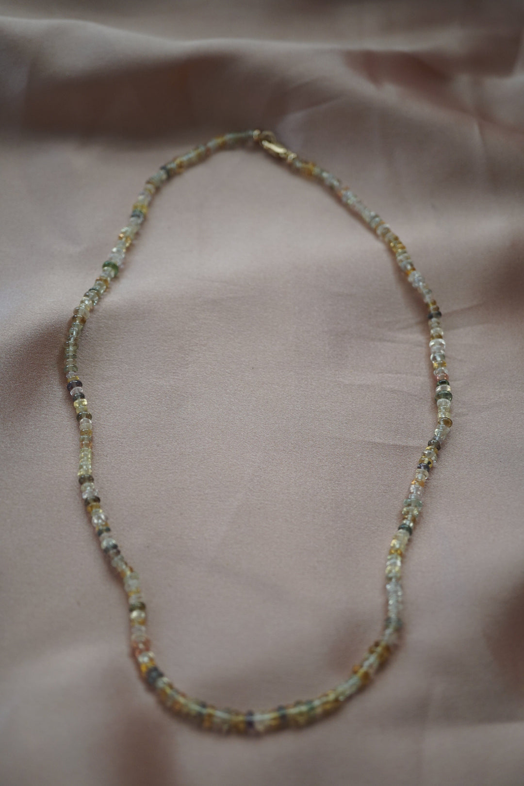 Yellow Sapphire Neclace Jewelry Bayou with Love 