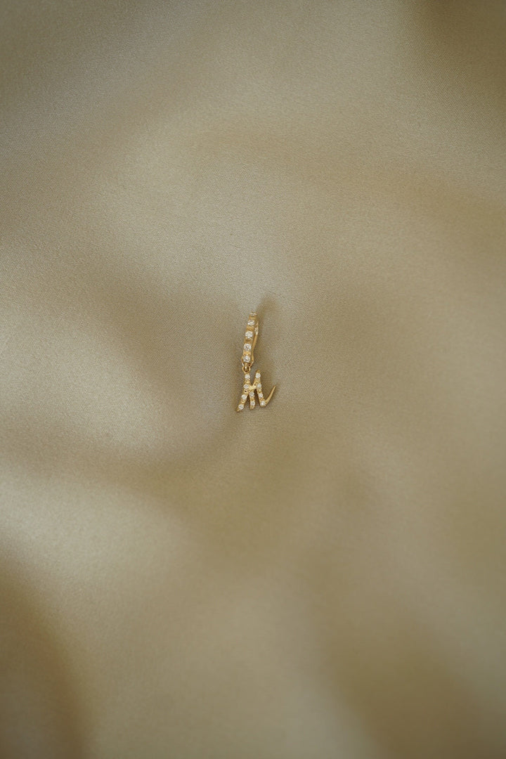 BaYou Diamond Pavé Initial Charms | Sample Sale Hidden Bayou with Love n 