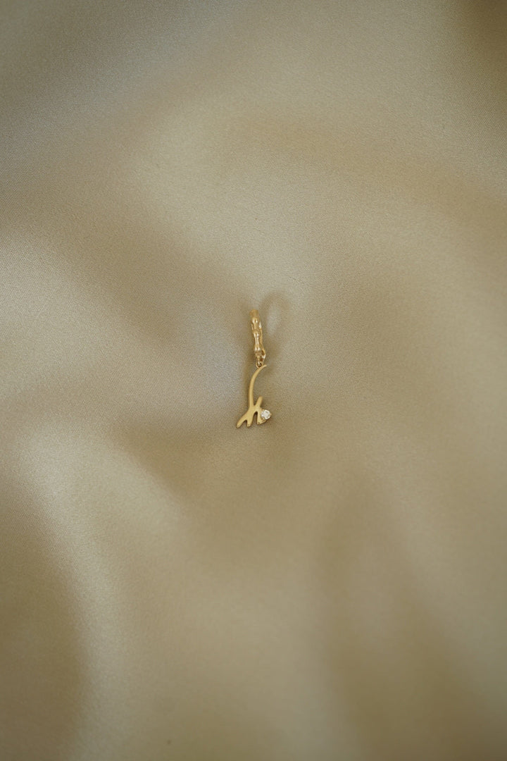BaYou Gold + Diamond Initial Charms | Sample Sale Hidden Bayou with Love k 