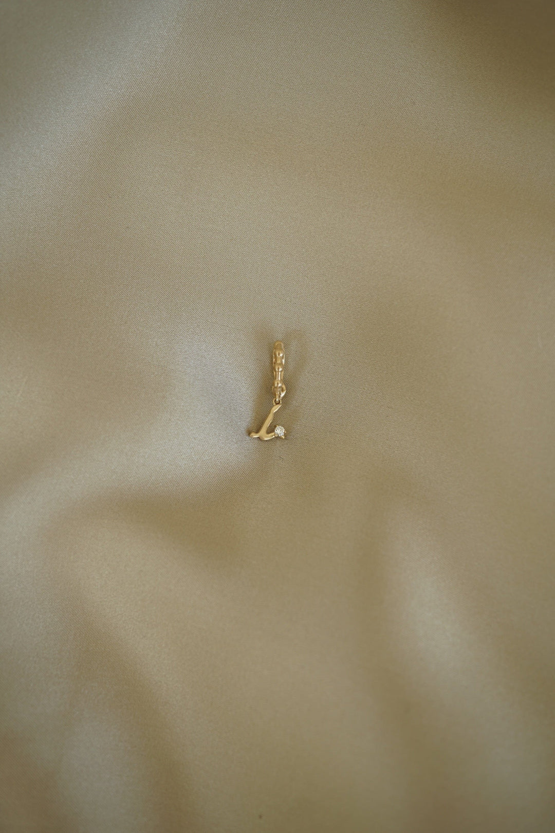 BaYou Gold + Diamond Initial Charms | Sample Sale Hidden Bayou with Love i 