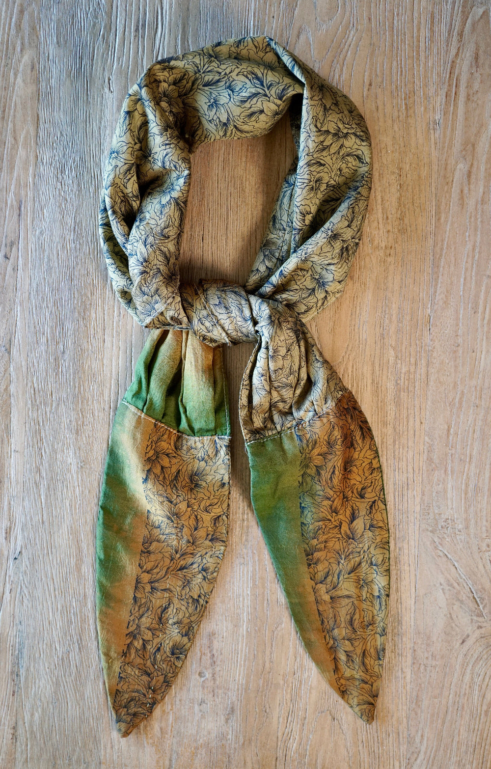 Upcycled Silk Hair/Body Wrap Accessories Annahmol Lily Haven 