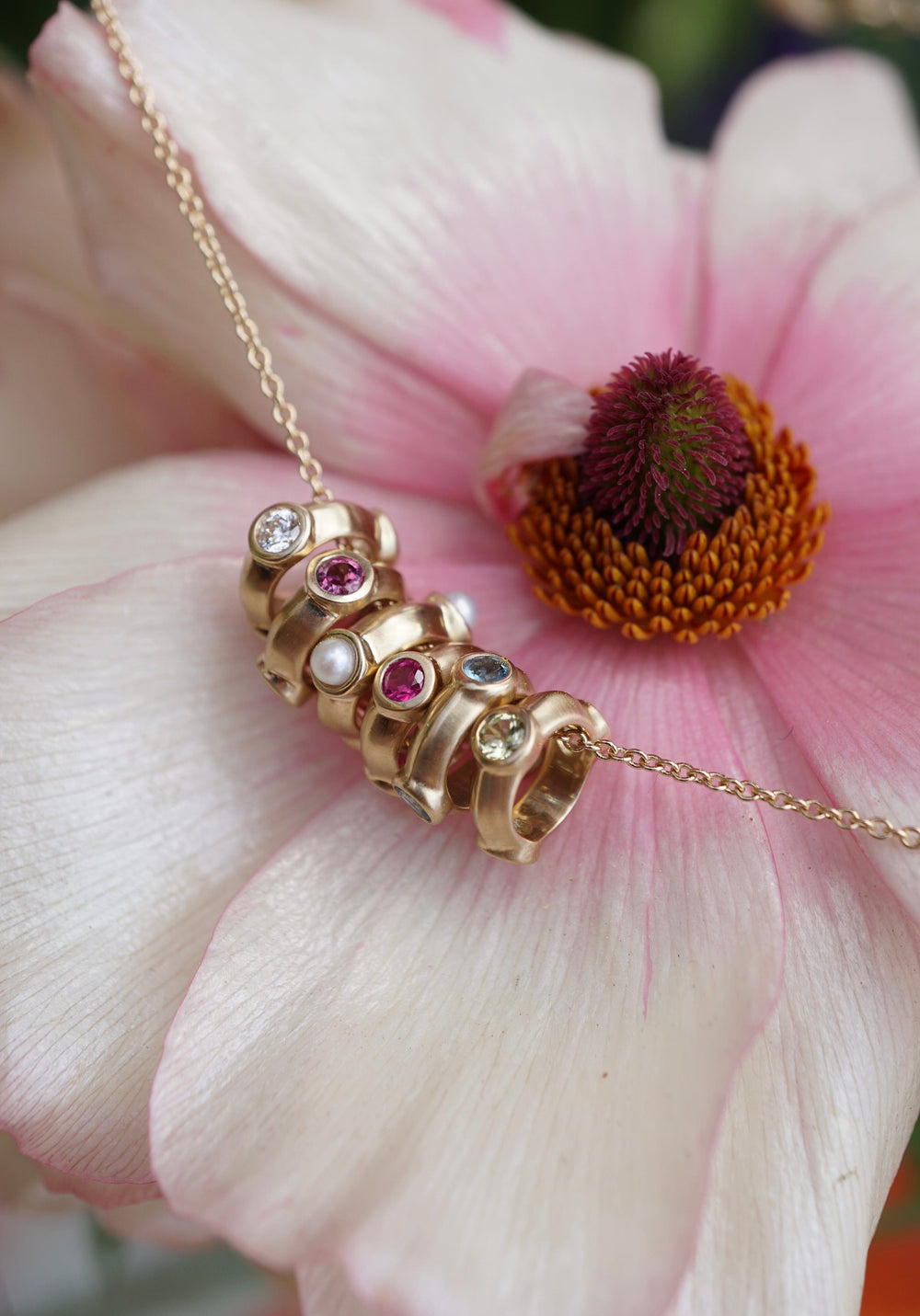 Pearl Mini Birthstone Charm Jewelry Bayou with Love 