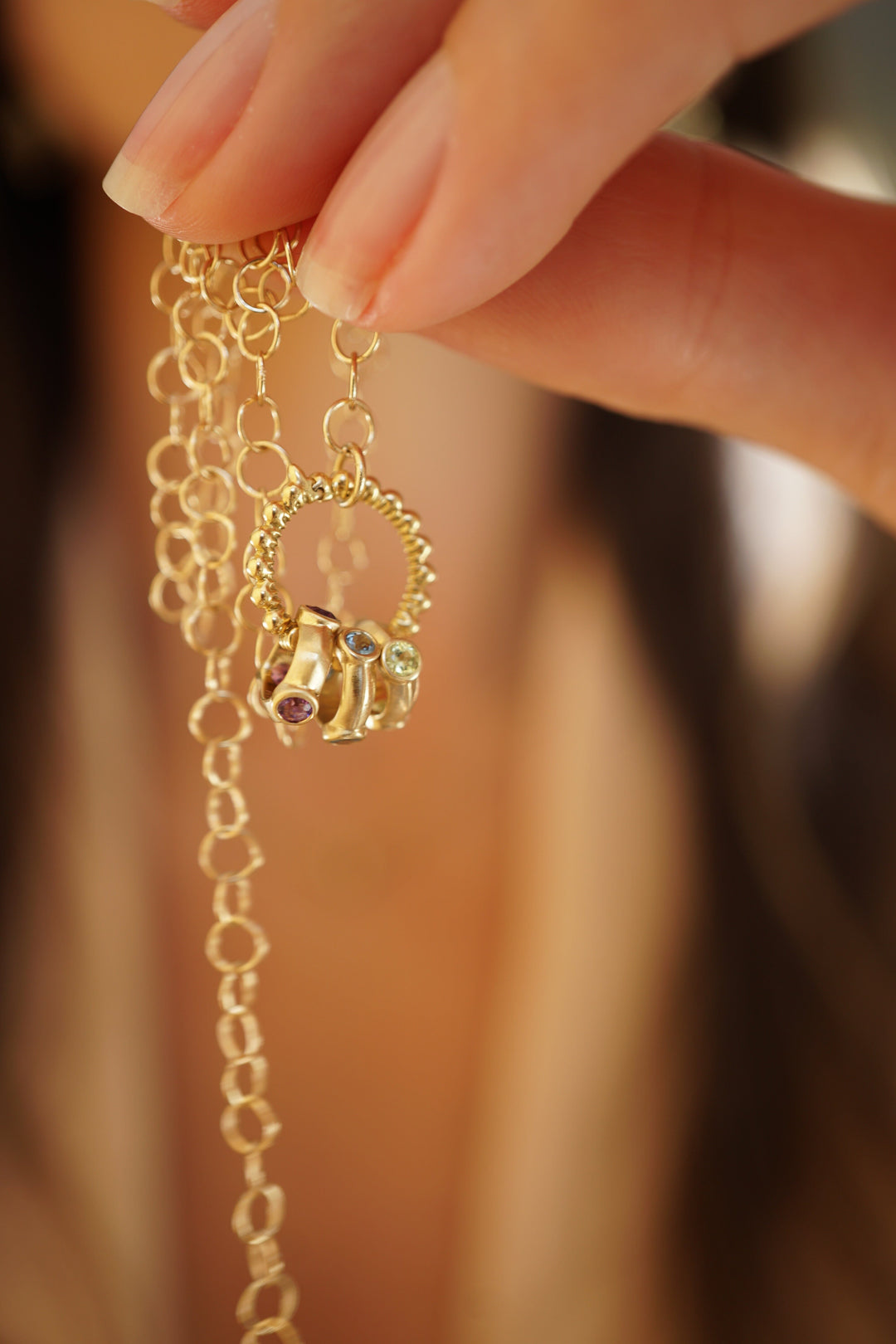 Garnet Mini Birthstone Charm Jewelry Bayou with Love 