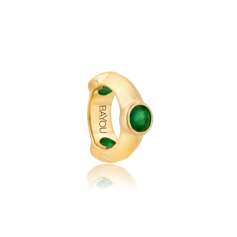 Emerald Mini Birthstone Charm Jewelry Bayou with Love 