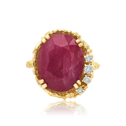 Full Moon Ruby Moonscape Ring Jewelry Bayou with Love 
