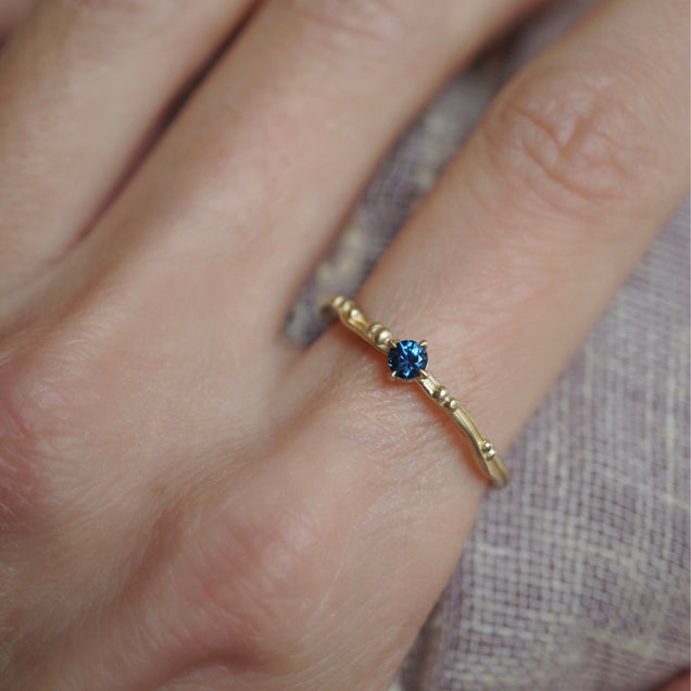 Birthstone Water Ring Jewelry Bayou with Love Sapphire 5 