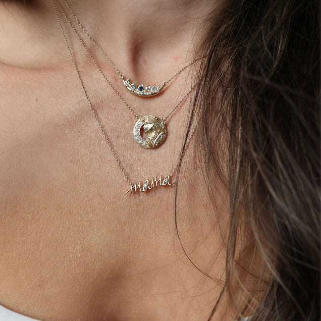 Diamond Mama Necklace Jewelry Bayou with Love 